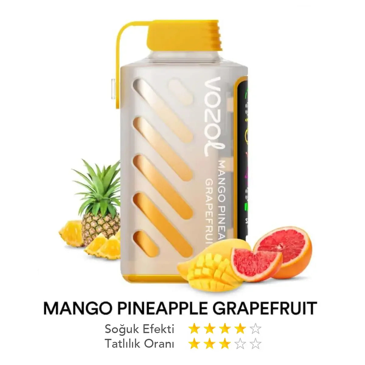 Vozol Gear Power 20000 Mango Pineapple Grapefruit