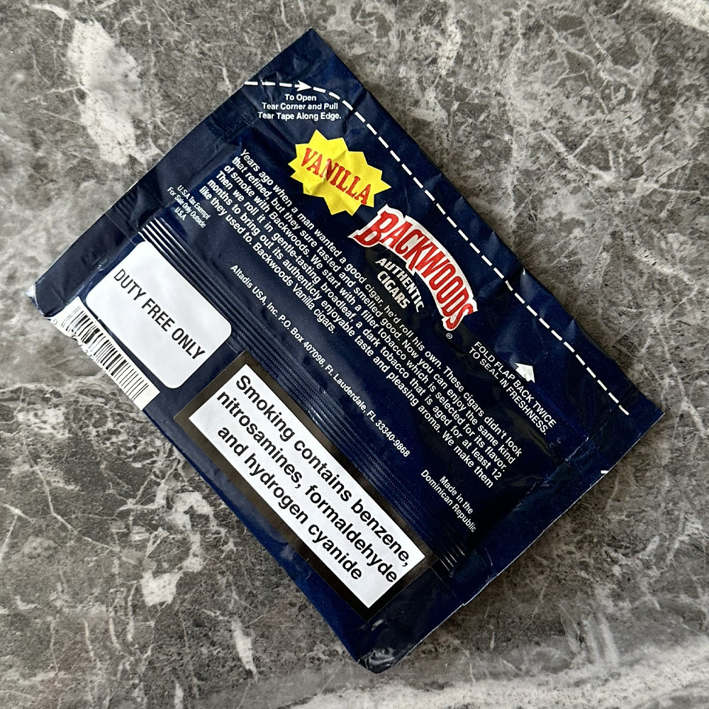 Backwoods Vanilla Islak Puro – Vanilya Aromalı