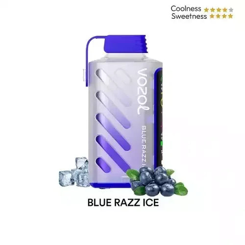 Vozol Gear Power 20000 Blue Razz İce