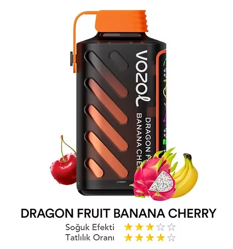 VOZOL 20000 Gear Dragon Fruıt Banana Cherry