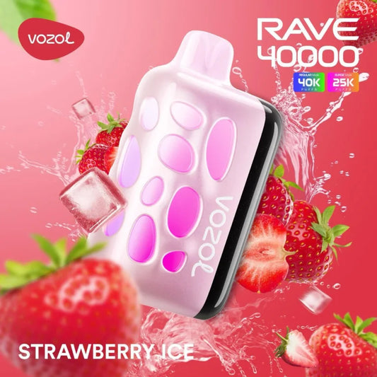 Vozol Rave 40000 Strawberry Kiwi